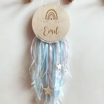 Dream catcher with name and rainbow 5